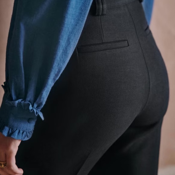 Sezane 'Chuck' Button Front Trousers NWT - Picture 4 of 12